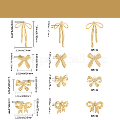 16 шт. 4 стиля ионного покрытия (IP) 304 подвески из нержавеющей стали STAS-BBC0007-65