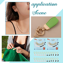 Кулон из сплава с эмалью в форме сердца HJEW-AB00069