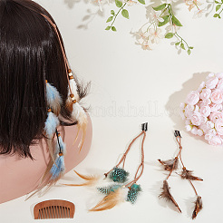4 pinzas para el pelo con broche de hierro.&nbsp;OHAR-PH00010