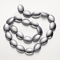 Electroplate non magnetici ematite sintetico fili di perline&nbsp;G-F300-09-01