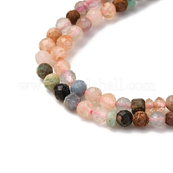 Природных драгоценных камней смешанного бисер нитей G-RM2025-A43-3mm