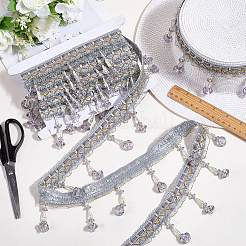 4м полиэстер шелк и пластиковые аксессуары для штор&nbsp;DIY-CY0002-10B