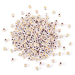 Непрозрачные акриловые бусины&nbsp;MACR-TAG0001-07S