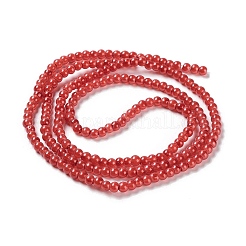 Выпечка окрашены перламутровый стекла жемчужные нити круглый шарик HY-XCP0001-13A