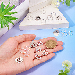 10 шт. 10 стиля подвески из нержавеющей стали 201&nbsp;STAS-TA0003-45