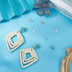 8 шт. 2 цвета 925 гайки для ушей из стерлингового серебра STER-BBC0008-36