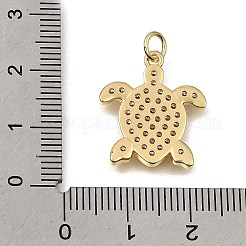 Pendentifs en laiton zircon cubique transparent&nbsp;CU-CBAA556-06B