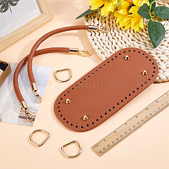 1 ovaler Taschenboden aus PU-Leder&nbsp;FIND-ME0003-61