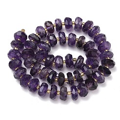 Природный аметист нитей бисера G-L642-J07-01