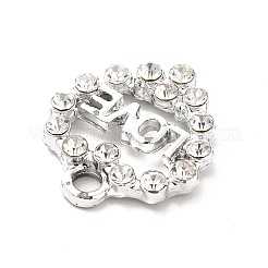 Подвески из сплава и страза&nbsp;ALRI-C007-11P