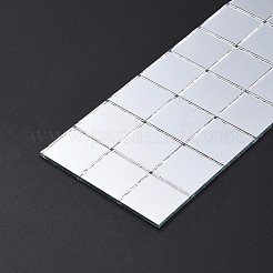 Кабошоны из стекла GLAA-WH0005-A02