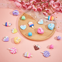 Полимерной глины ручной работы подвески&nbsp;CLAY-SC0001-06