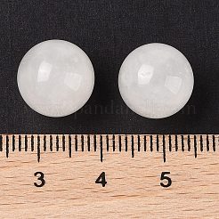天然水晶 穴なし球形ビーズ  ロッククリスタルラウンドビーズ  12mm&nbsp;G-K353-04B-11