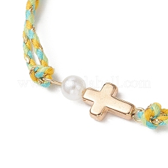 Браслеты из пластиковых бусин&nbsp;BJEW-JB13453