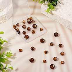 32шт ручной работы бусины лэмпворк&nbsp;LAMP-TA0001-56B