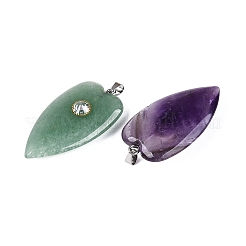 Colgantes de piedras preciosas naturales mezclados&nbsp;G-Q601-47