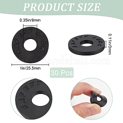 30 шт. пластиковые замки для гитарного ремня&nbsp;AJEW-CN0002-31