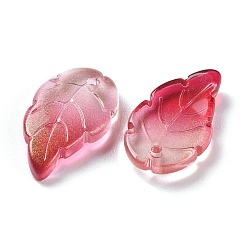 Стеклянные кулоны с краской для выпечки&nbsp;LS-EGLA-M027-02A-02