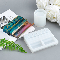 DIY-Stiftehalter- und Stiftehalter-Silikonform-Kits&nbsp;DIY-OC0002-80