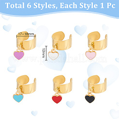 Кольца-манжеты из нержавеющей стали 304 RJEW-UN00018