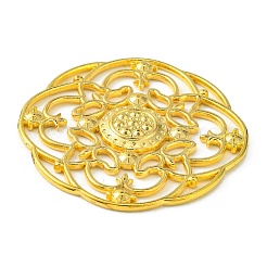 Тибетский стиль сплава цветок большой подвески&nbsp;EA13474Y-G