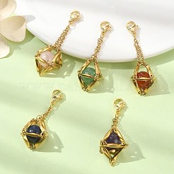 Подвесной держатель для камня из нержавеющей стали 304 HJEW-JM01533-02