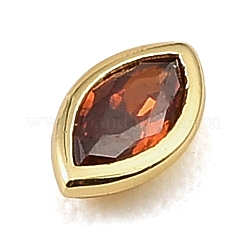 Cabujones de circonita cúbica pavé de latón&nbsp;CU-CBA30E8-02G-09