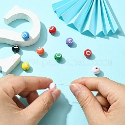 10 Stück sprühlackierte Legierungsperlen&nbsp;FIND-CJ0001-33