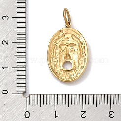 Geprägte Anhänger aus Edelstahl 304&nbsp;STAS-Z189-04G