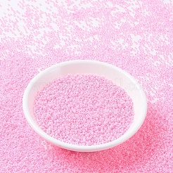 MIYUKIラウンドロカイユビーズ  日本製シードビーズ  11/0  （rr531)不透明カーネーションピンクセイロン  2x1.3mm  穴：0.8mm  約50000個/ポンド&nbsp;SEED-G007-RR0531