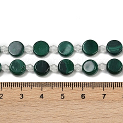 Природного малахита бисер нитей G-L630-E01-8mm