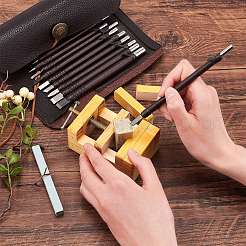 Porte-burins en hêtre&nbsp;TOOL-WH0018-78