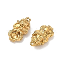 Pendentifs cabochons en acier inoxydable 304&nbsp;SA-CBAE5AC-11G