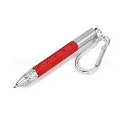 Penna portachiavi pratica 6 in 1 in alluminio&nbsp;LS-AJEW-R004-01P-07