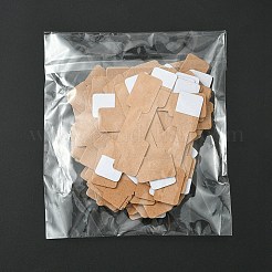 Бумажная складка поверх пустых липких ценников&nbsp;CDIS-YW0001-09B