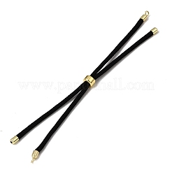 Fabrication de bracelets en cordon tressé en nylon rond ajustable de 3 mm&nbsp;FB-CBAA152-04G-31
