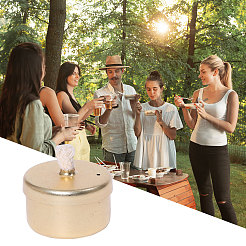 Brûleur à alcool en laiton&nbsp;AJEW-WH0166-79G
