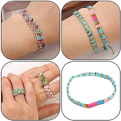 100шт 20 цвета синтетических агатовых бусин&nbsp;G-CJ0001-77