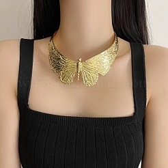 Collane choker in lega a forma di farfalla esagerate per le donne&nbsp;FS-WGFF6B5-01