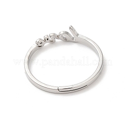 Кольца из нержавеющей стали марки 304 RJEW-L107-018P