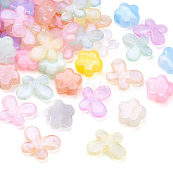 140 шт. 14 вида бусин из акриловой смолы&nbsp;OACR-TA0001-28