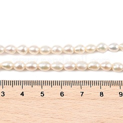 Нити из натурального культивированного пресноводного жемчуга PEAR-I007-01A-02A