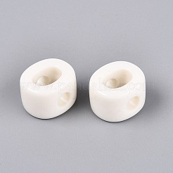 Opake Acrylperlen europäischen&nbsp;OACR-M027-01O-06