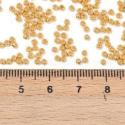 トーホー 11/0ラウンドビーズ  日本製シードビーズ  （712)メタリック24kゴールドメッキ  2.2mm  穴：0.8mm  約5555個/50g&nbsp;SEED-XTR11-0712