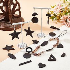 Набор для поиска поделок для изготовления ювелирных изделий WOOD-PH0002-46