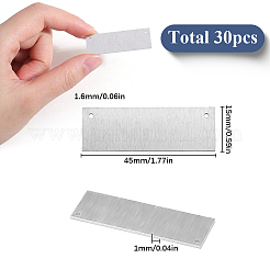 30шт алюминиевые подвески FIND-SC0010-01