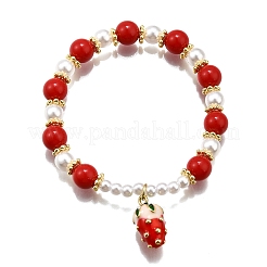 Латунь браслеты простирания BJEW-C098-02A