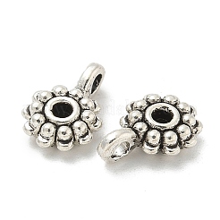 Сплавочные овальные бусины тибетского стиля  TIBE-P003-46AS