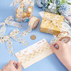 2 рулон 2-х видов печатных лент из органзы SRIB-PH0001-29