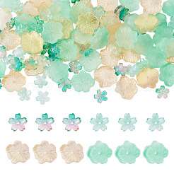 100 шт. 4 вида прозрачных стеклянных колпачков для запекания&nbsp;DGLA-TA0001-46